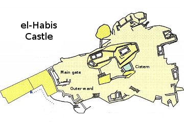 Plan of el-Habis castle