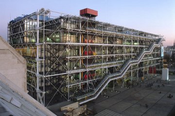 The Pompidou Centre in Paris