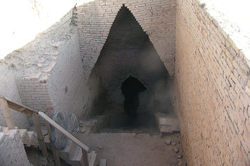 The entrance to one of the Death Pits of Ur