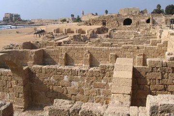 Ruins at Caesarea