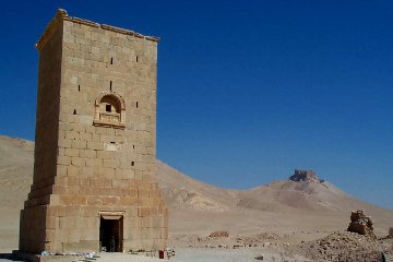 Palmyrene tombs.