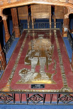 The grave of Robert the Bruce