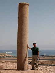 Solomon's pillar at Nuweiba